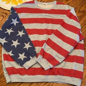 Easel brand patriotic sweatshirt size medium